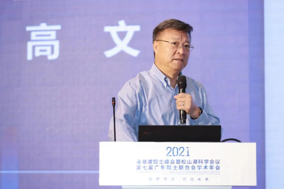 中国工程院院士,鹏城实验室主任高文院士中国科学院院士,北京大学教授